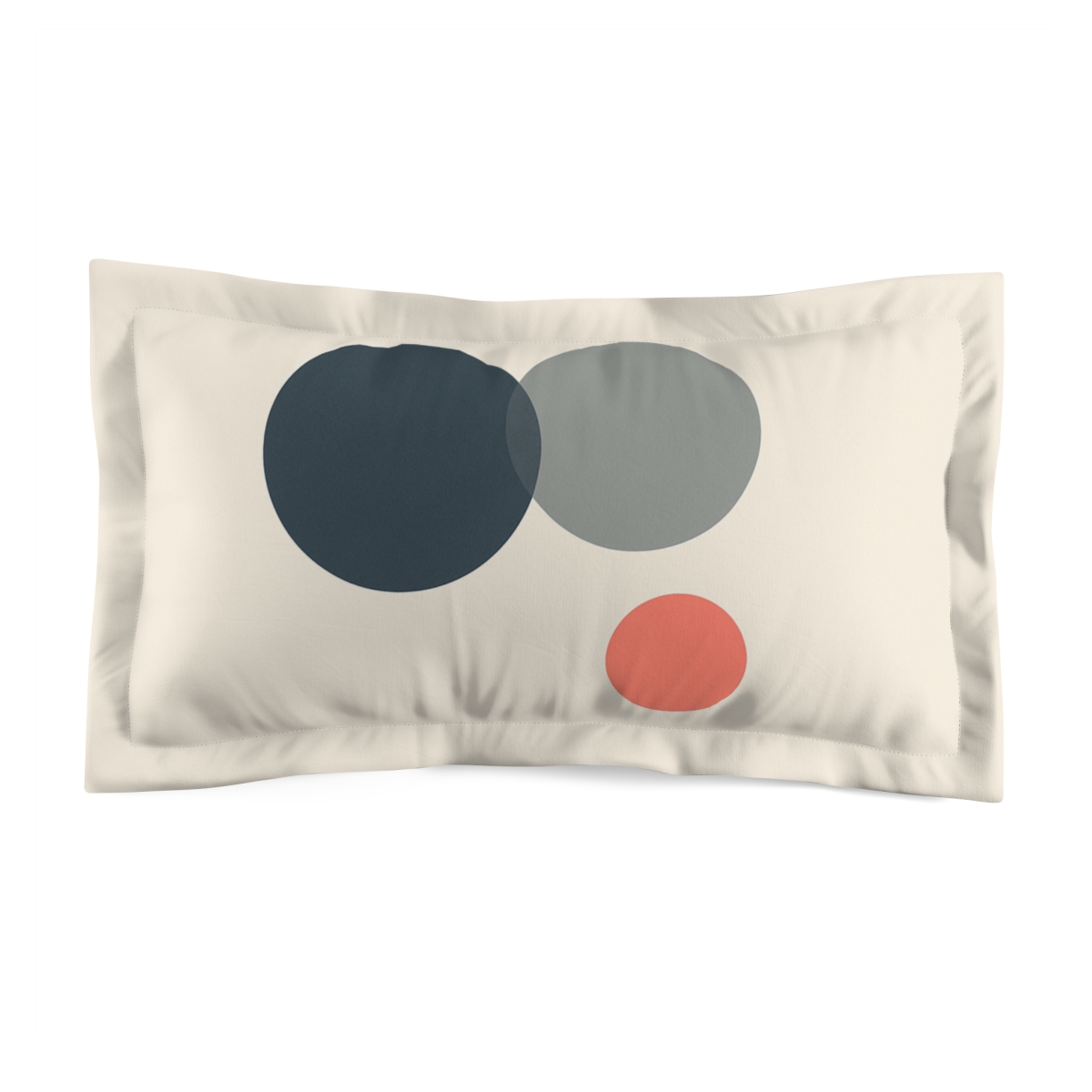 Triad Of Open Circles stylish throw pillows