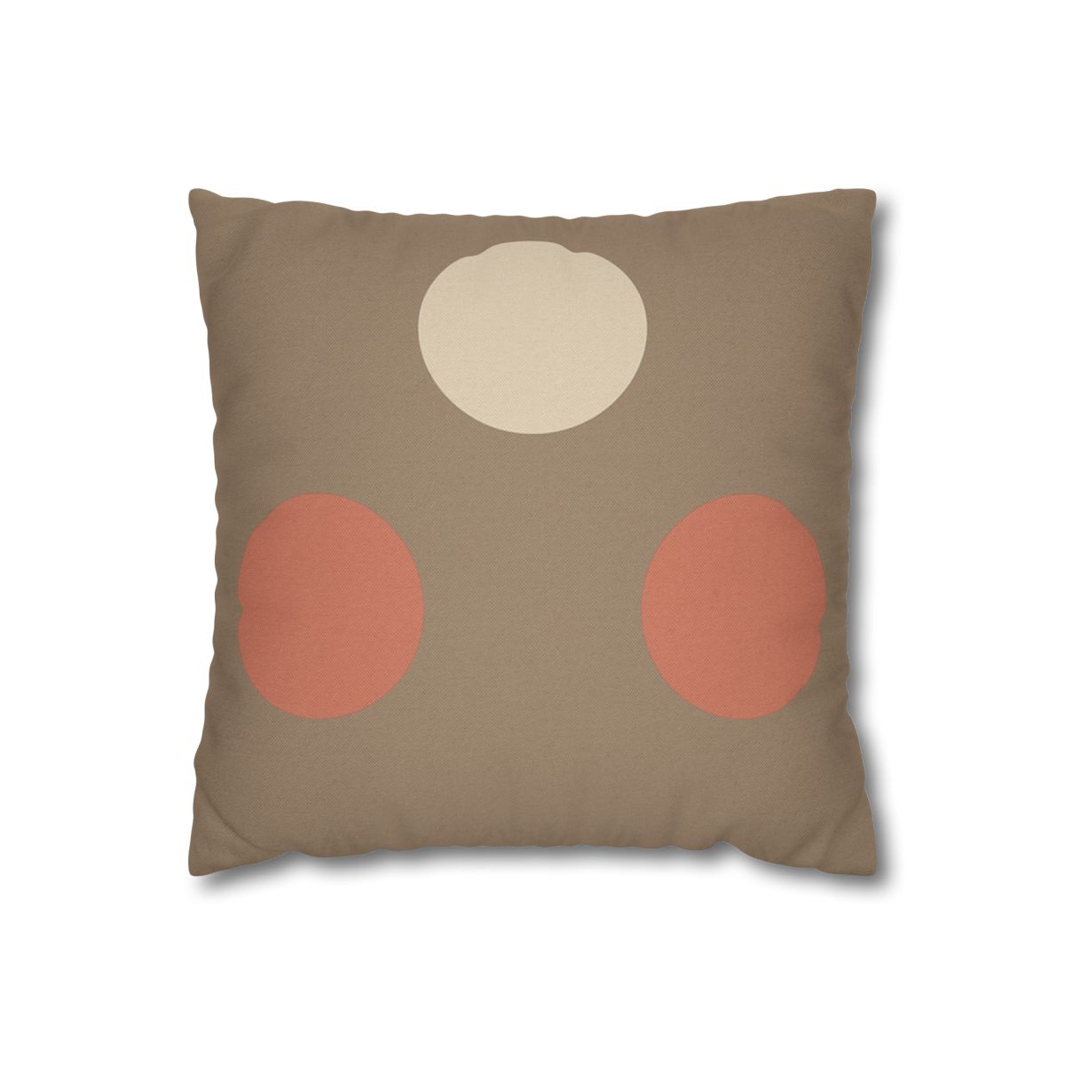 Triad Of Quiet Circles designer print pillow cases