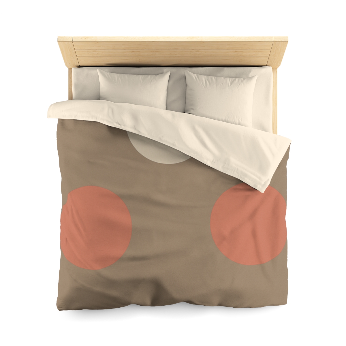 Triad Of Quiet Circles unique patterned duvets