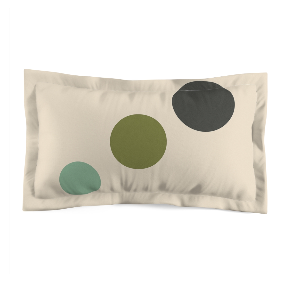 Triad Of Rising Circles soft plush pillows