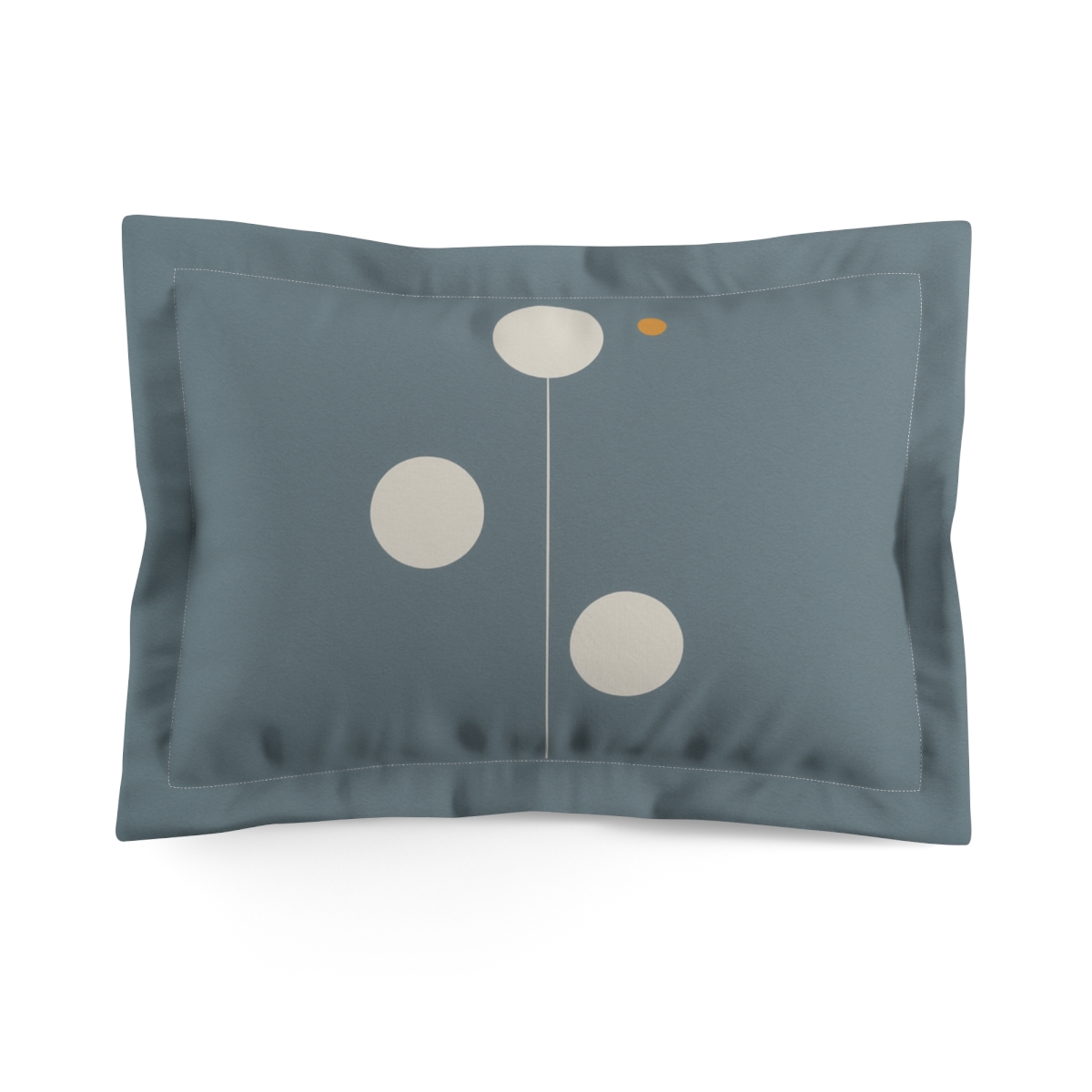 Triad Of Stars With Shared Line designer printed pillows