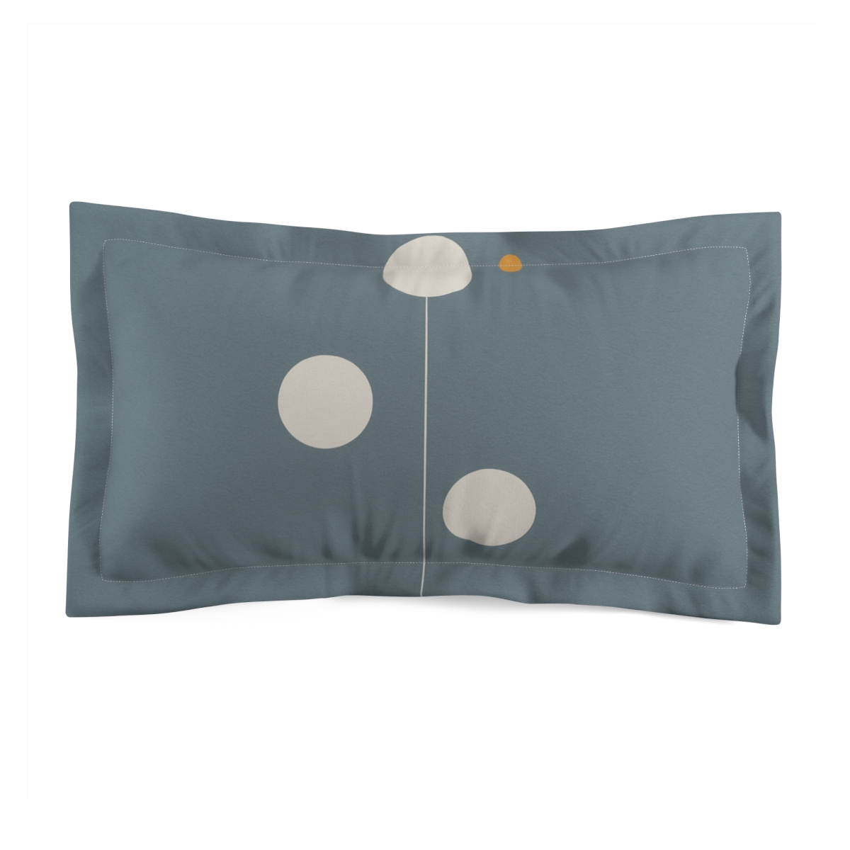 Triad Of Stars With Shared Line designer printed pillows