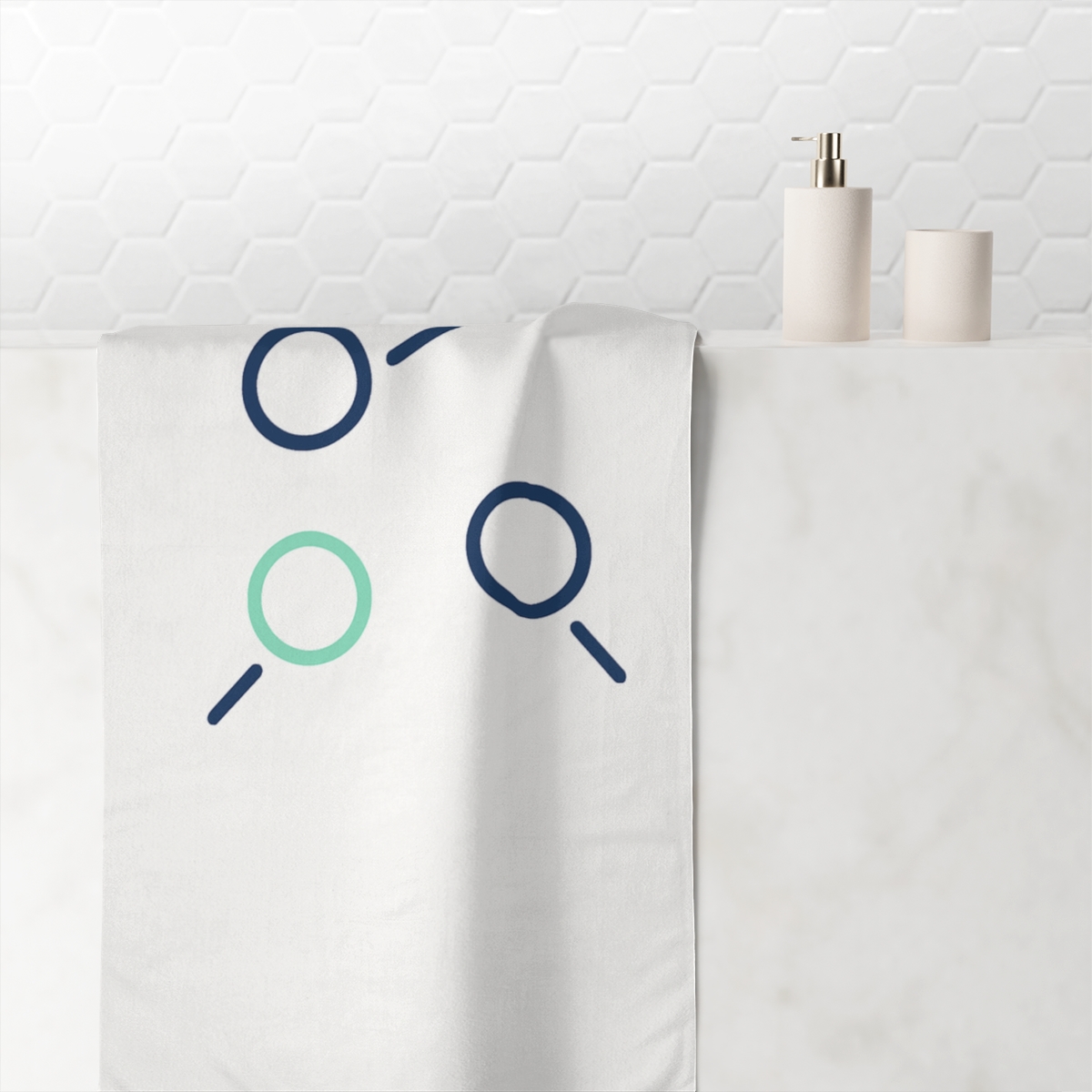 Triad Orbit Notes unique gift towels