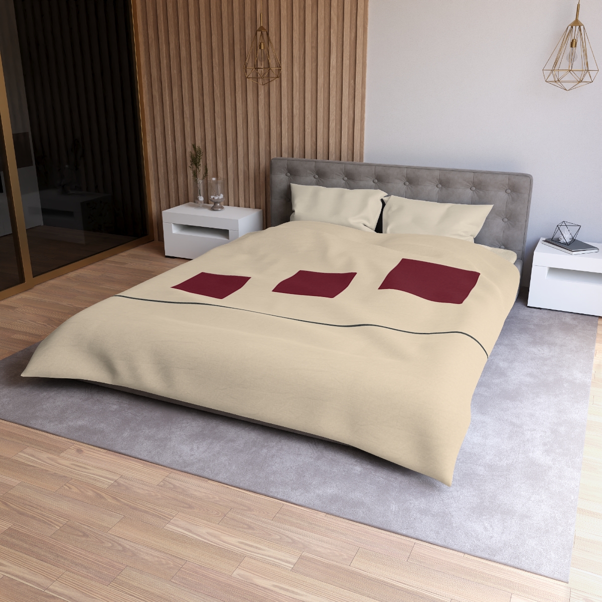 Triad Orbit Steps soft comforter duvets