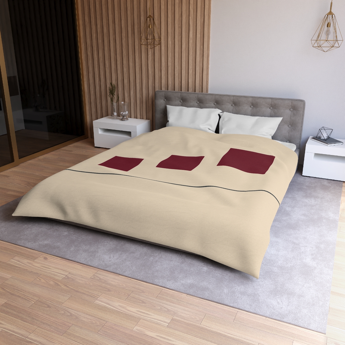 Triad Orbit Steps soft comforter duvets