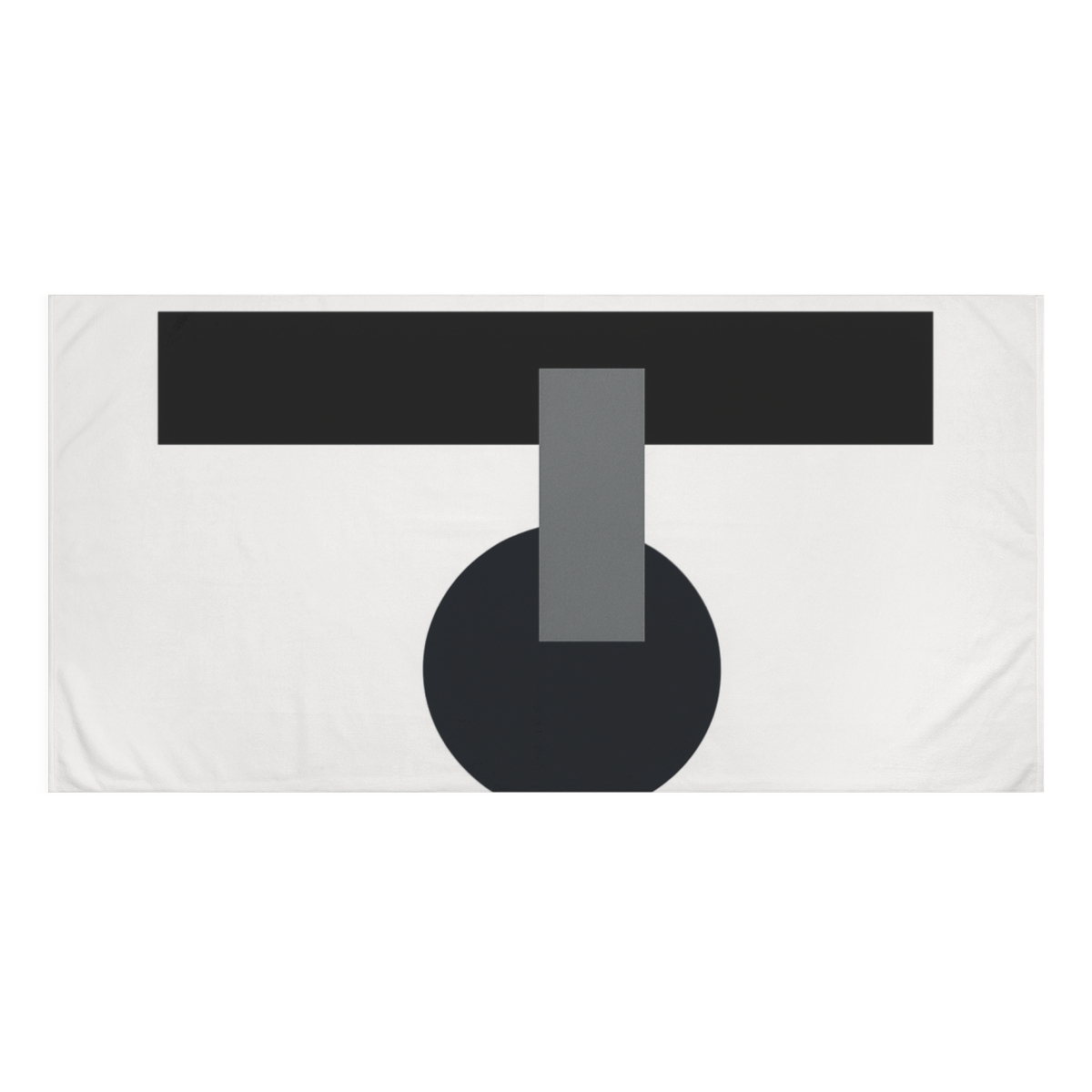 Triad Rectangles In Eclipse Balance stylish beach towels