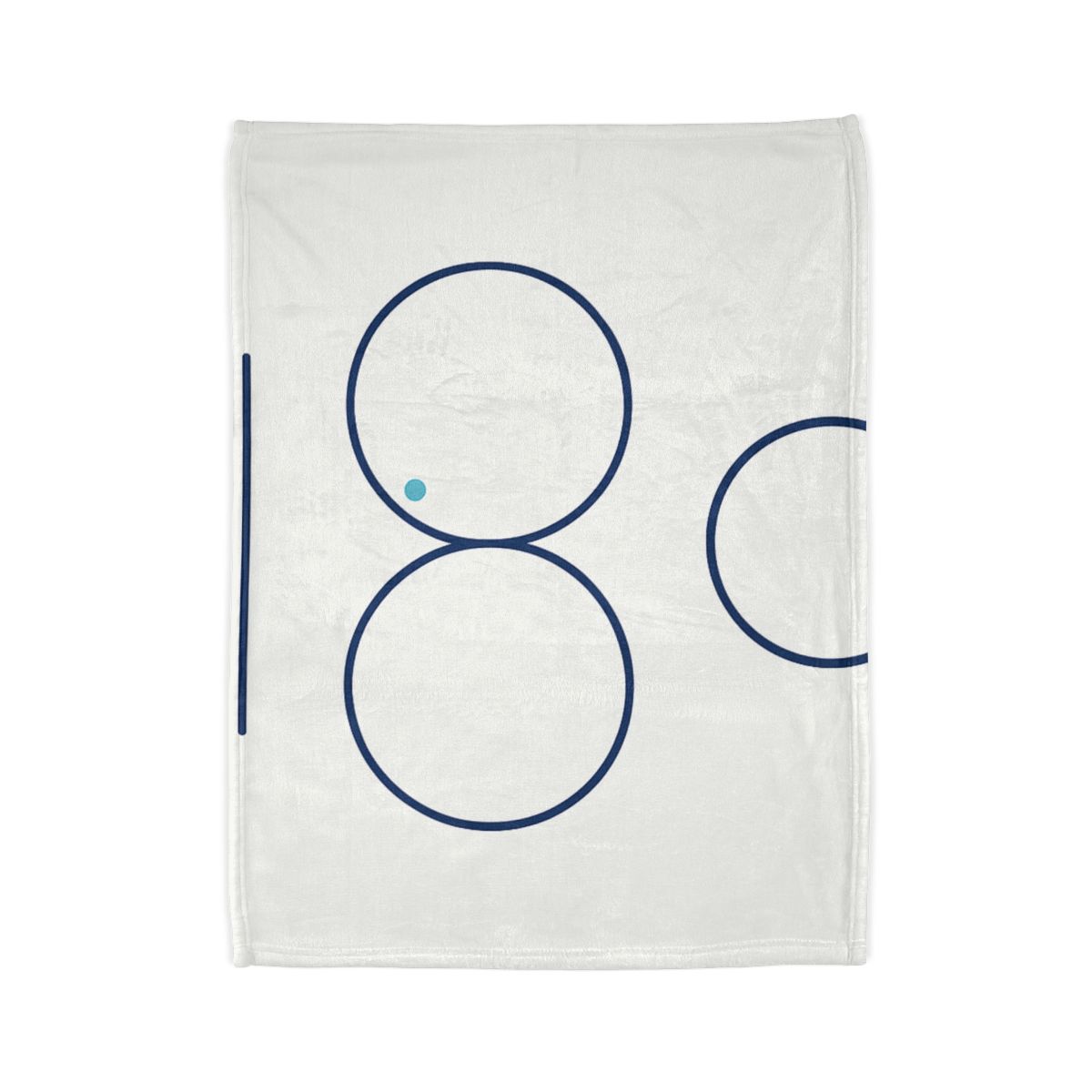 Triad Rings With Shared Tangent personalized cozy blankets