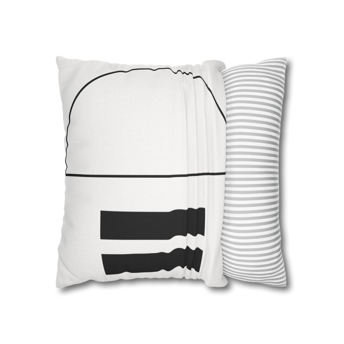 Triadic Arc and Rectangle Balance Pillow Cases Pack Of 2