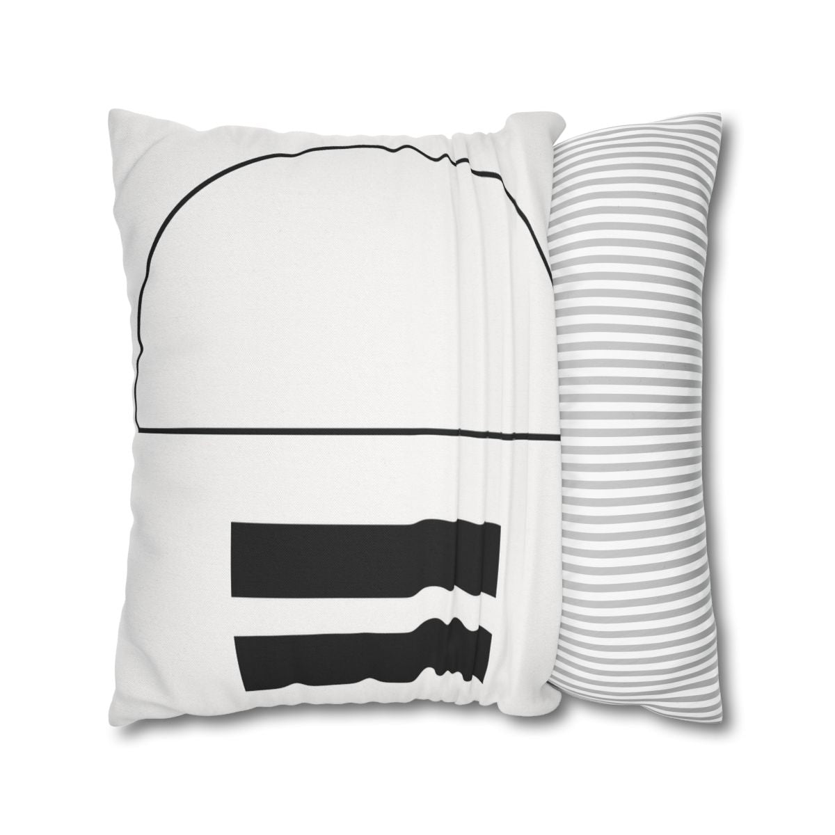 Triadic Arc and Rectangle Balance Pillow Cases Pack Of 2