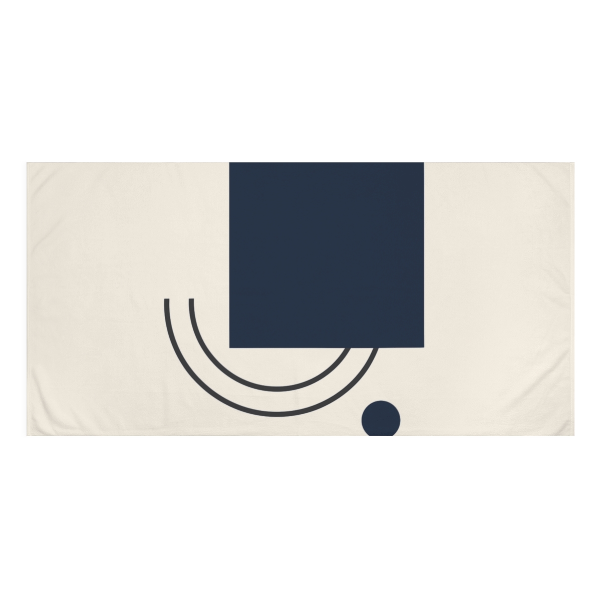 Triadic Arc And Square Study unique gift towels