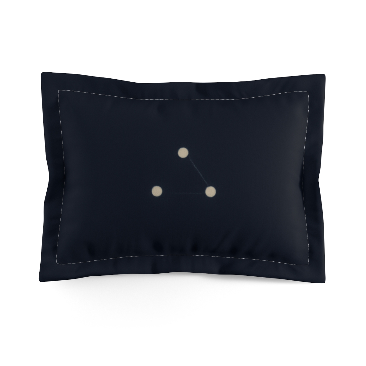 Triangle Of Stars With Open Corner stylish throw pillows