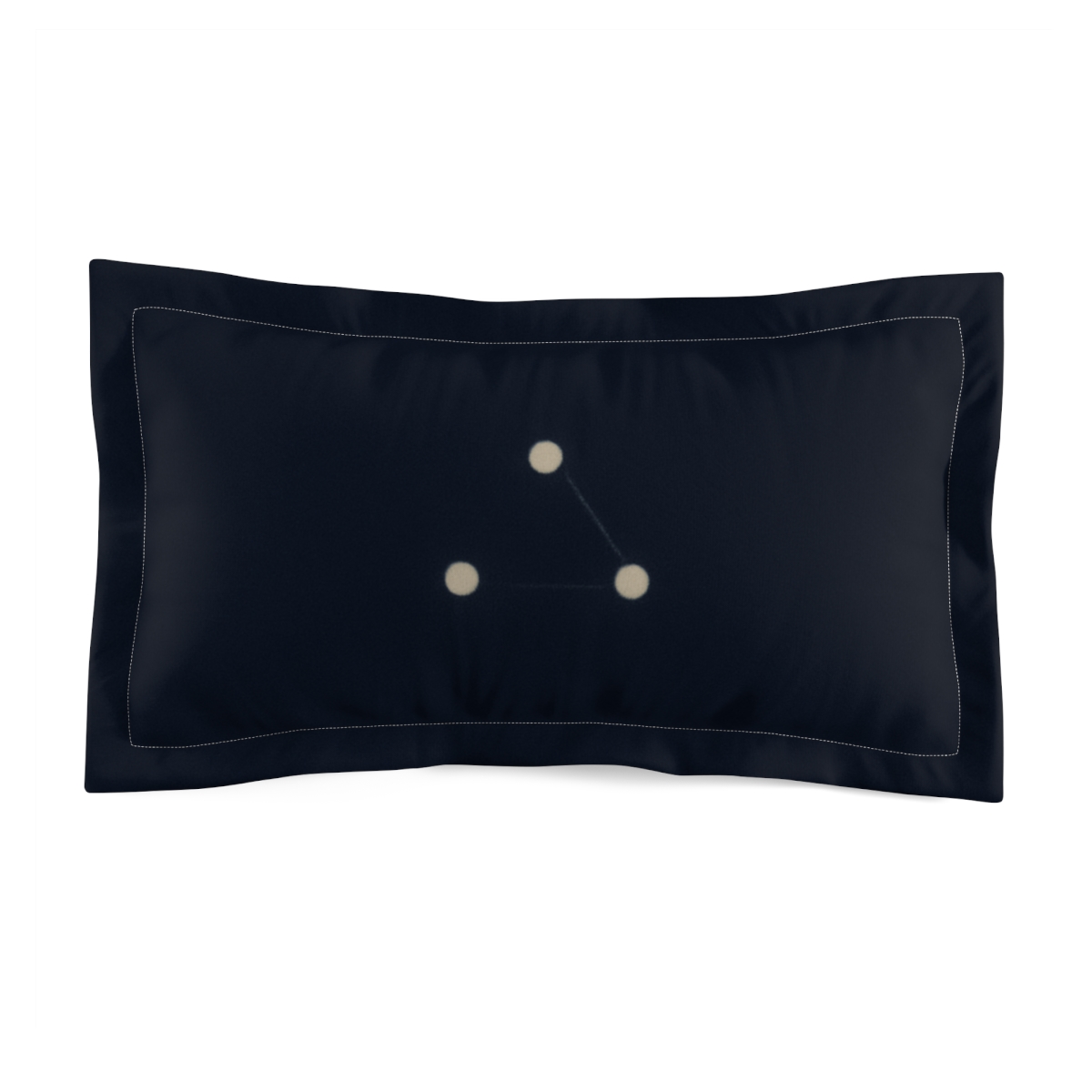 Triangle Of Stars With Open Corner stylish throw pillows