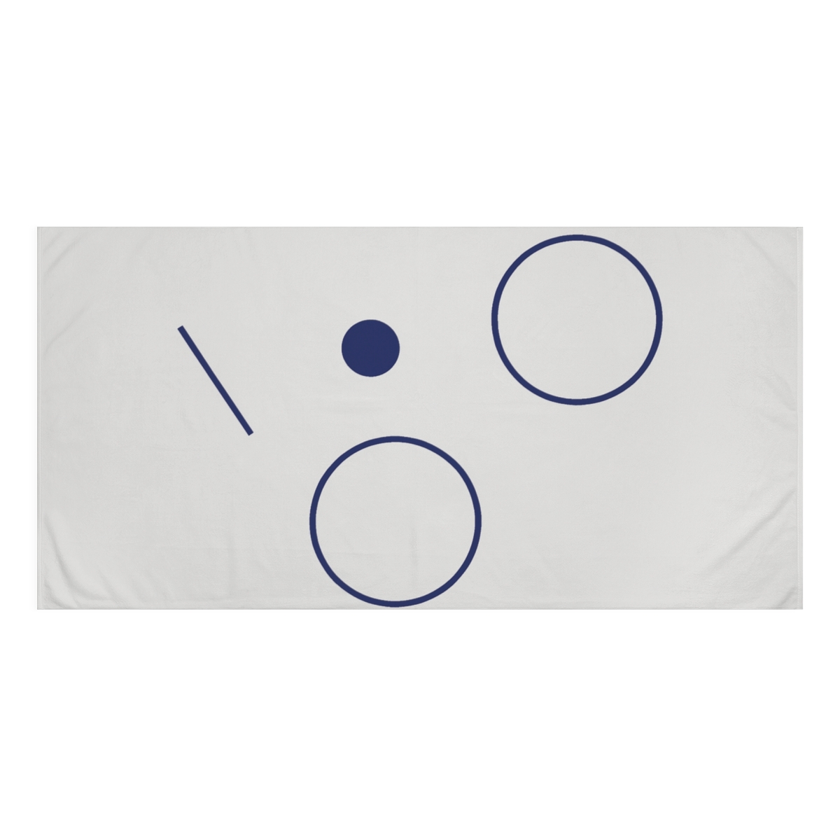 Triangular Circle Drift soft cotton towels