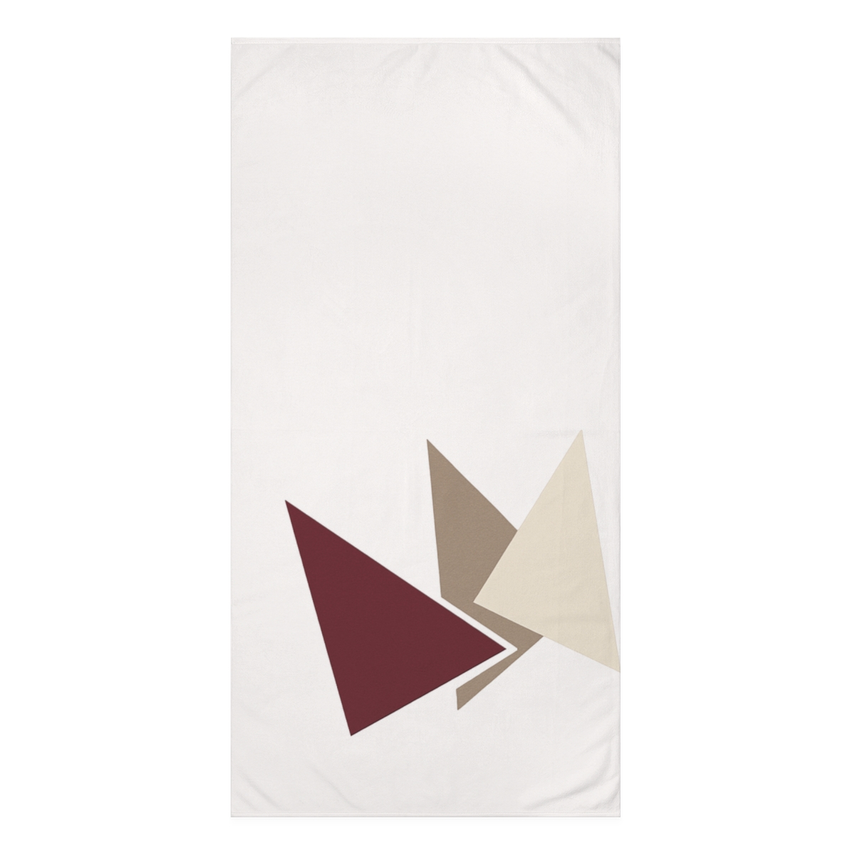 Triangular Cluster And Silent Void personalized bath towels
