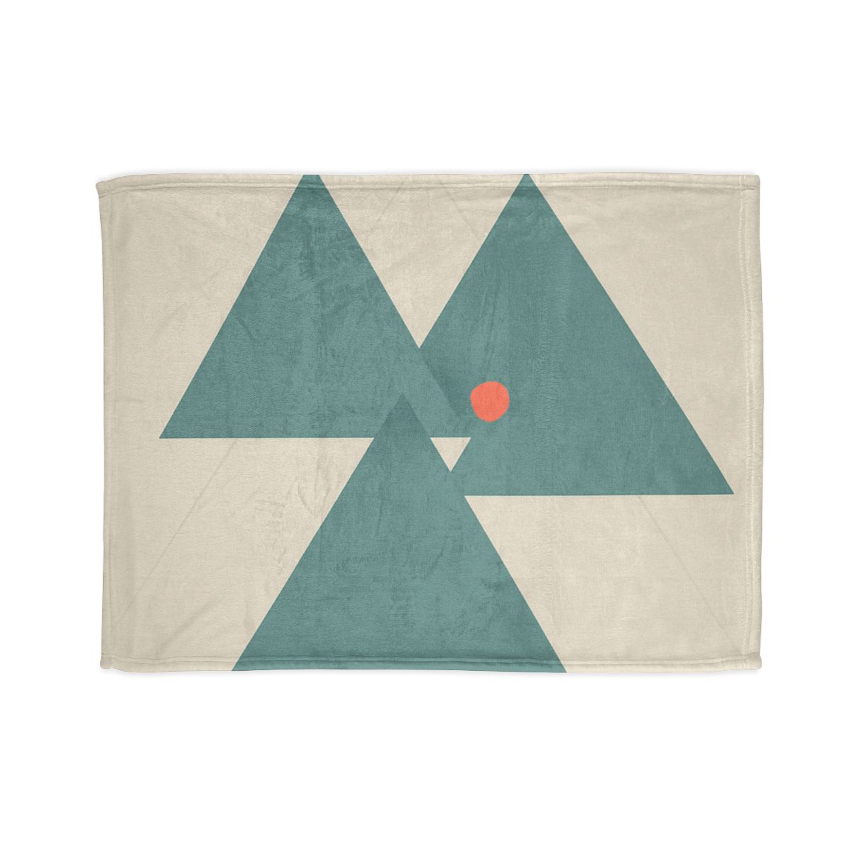 Triangular Cluster With Accent Dot designer printed blankets