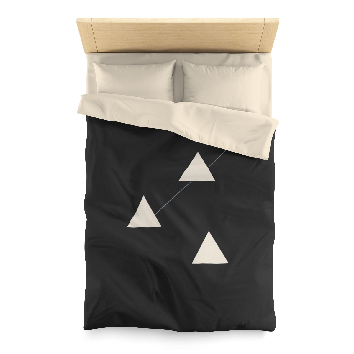 Triangular Constellation Steps unique patterned duvets