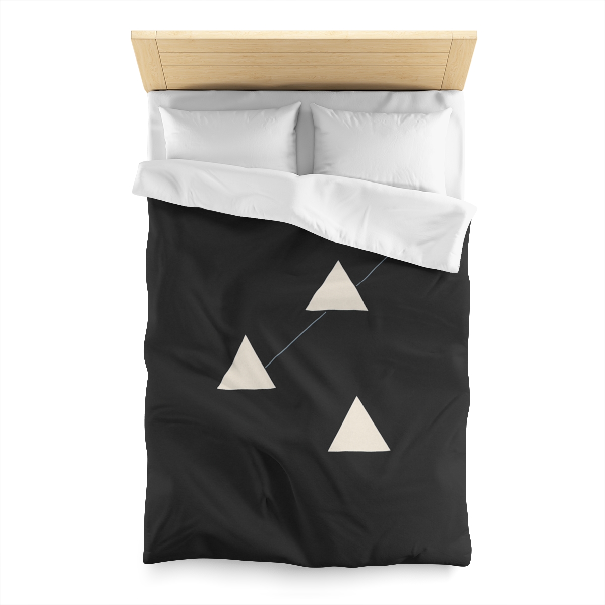 Triangular Constellation Steps unique patterned duvets