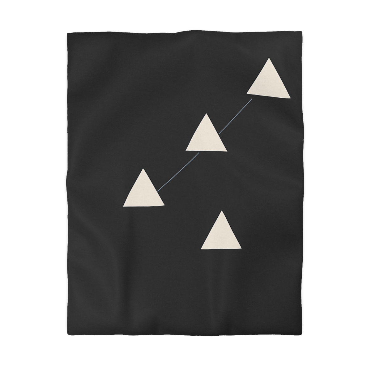 Triangular Constellation Steps unique patterned duvets