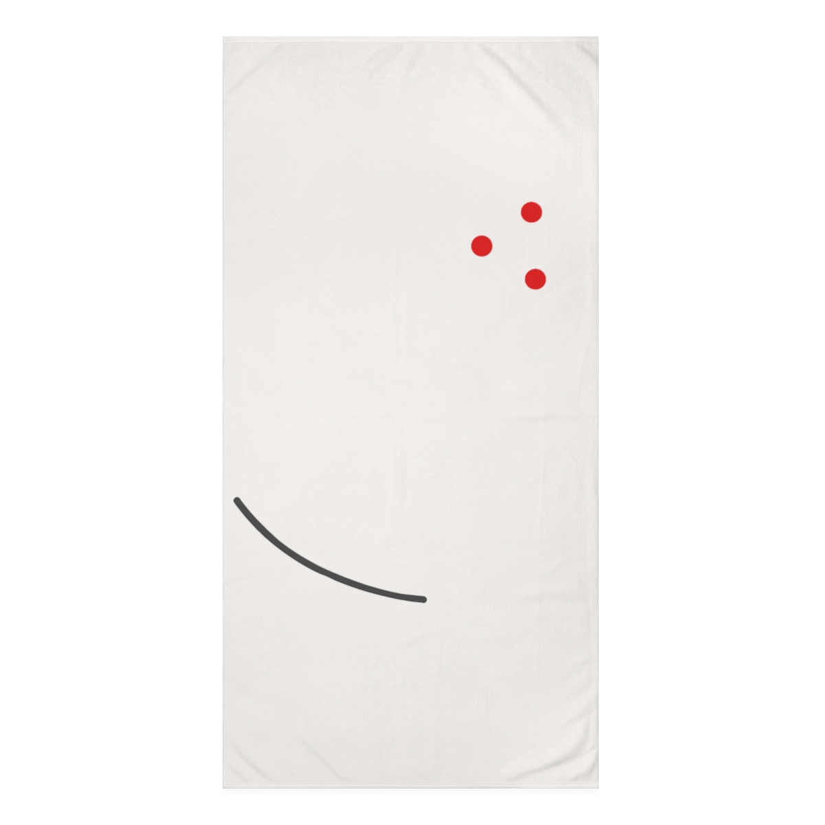 Triangular Dot Arc Field soft cotton towels
