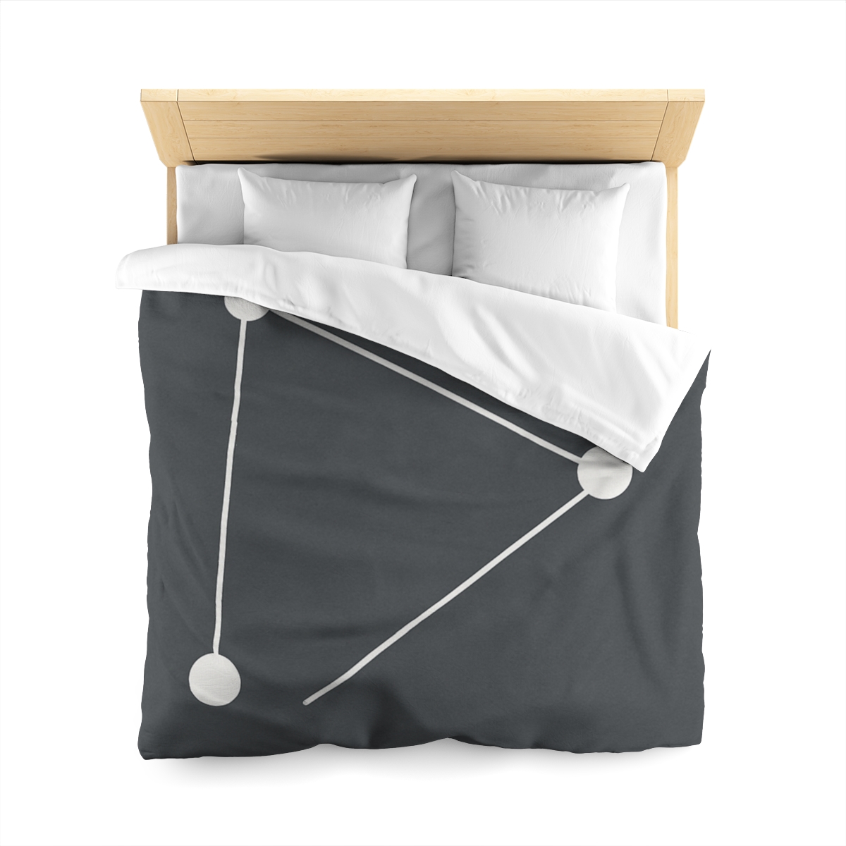 Triangular Line Constellation soft comforter duvets