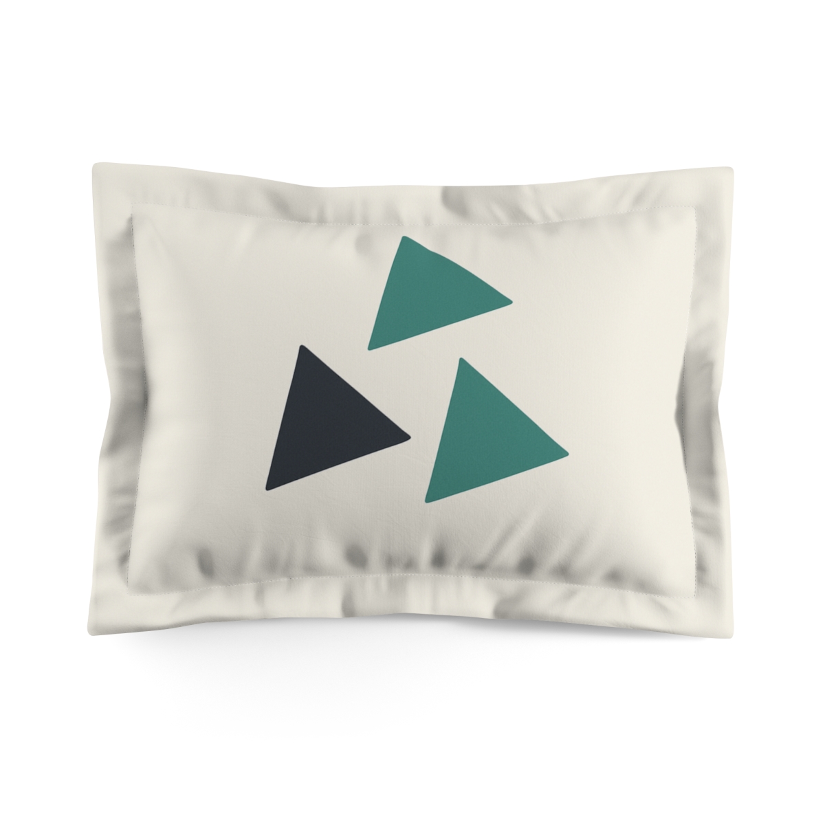 Triangular Orbit Steps unique shape pillows