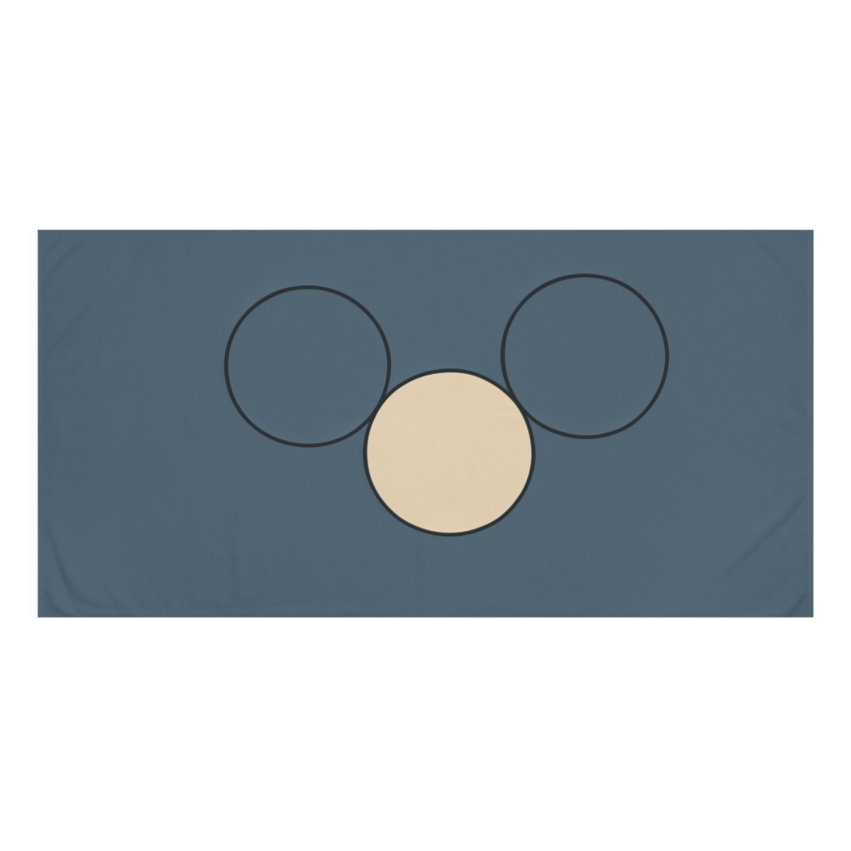 Trio Circles Harmony comfortable face towels