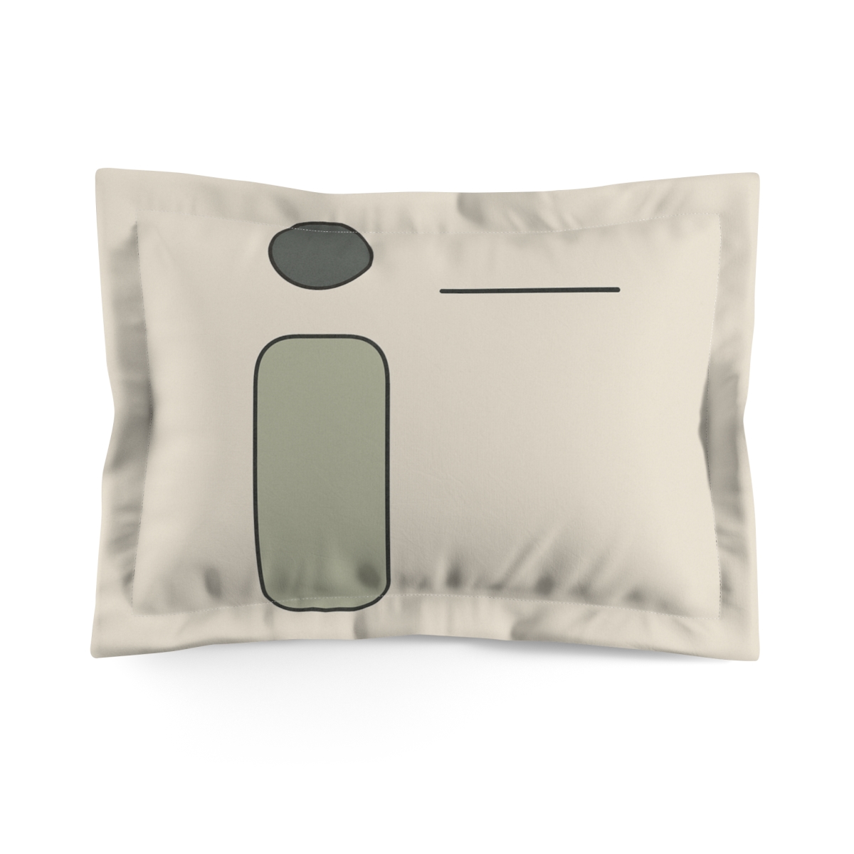Trio Of Offset Shapes trendy accent pillows