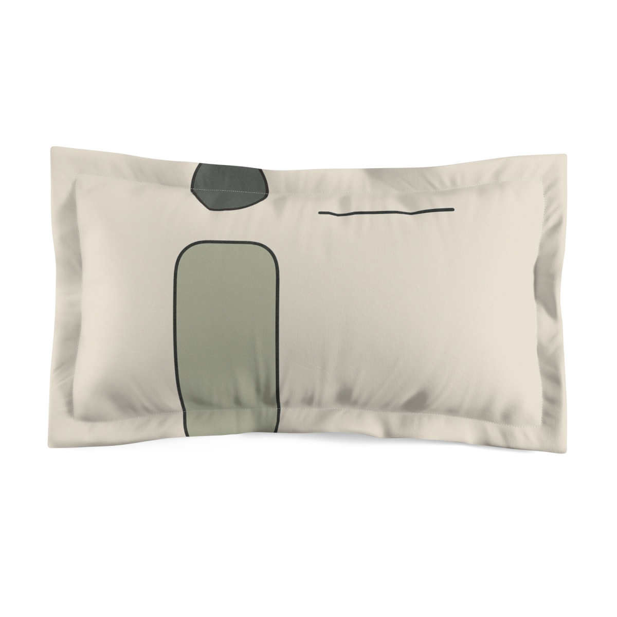 Trio Of Offset Shapes trendy accent pillows