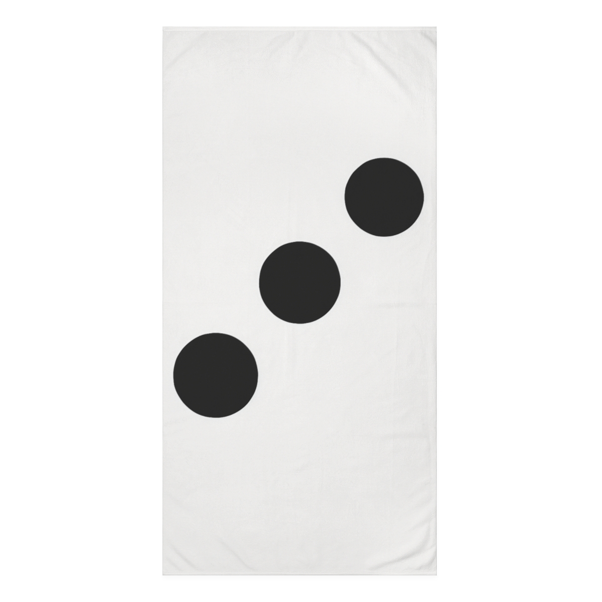 Triple Offset Circle Alignment custom towels