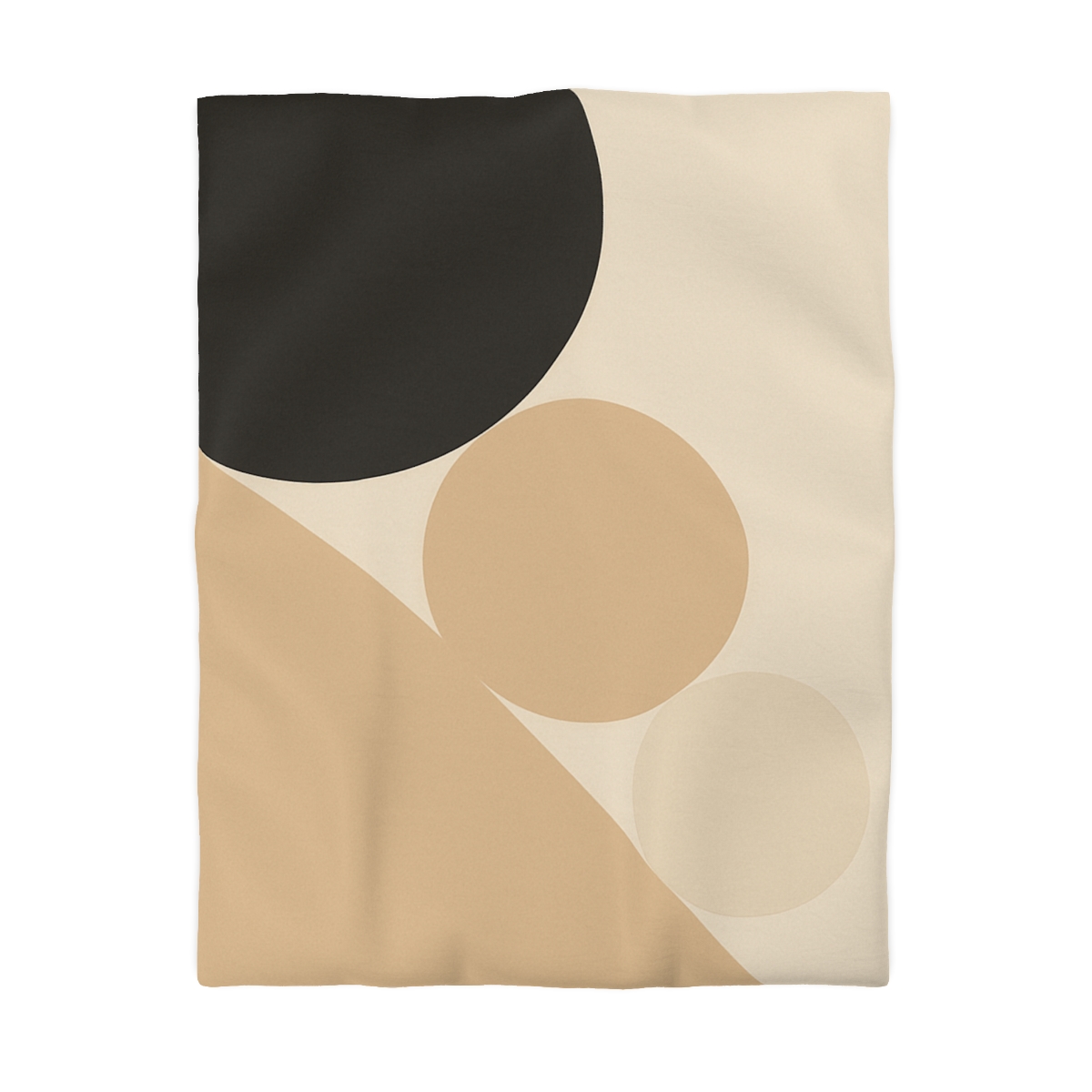 Triptych Of Offset Circles duvets for gifts