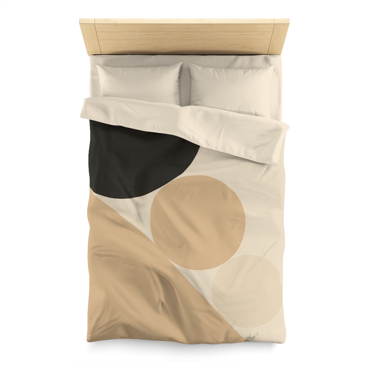 Triptych Of Offset Circles duvets for gifts