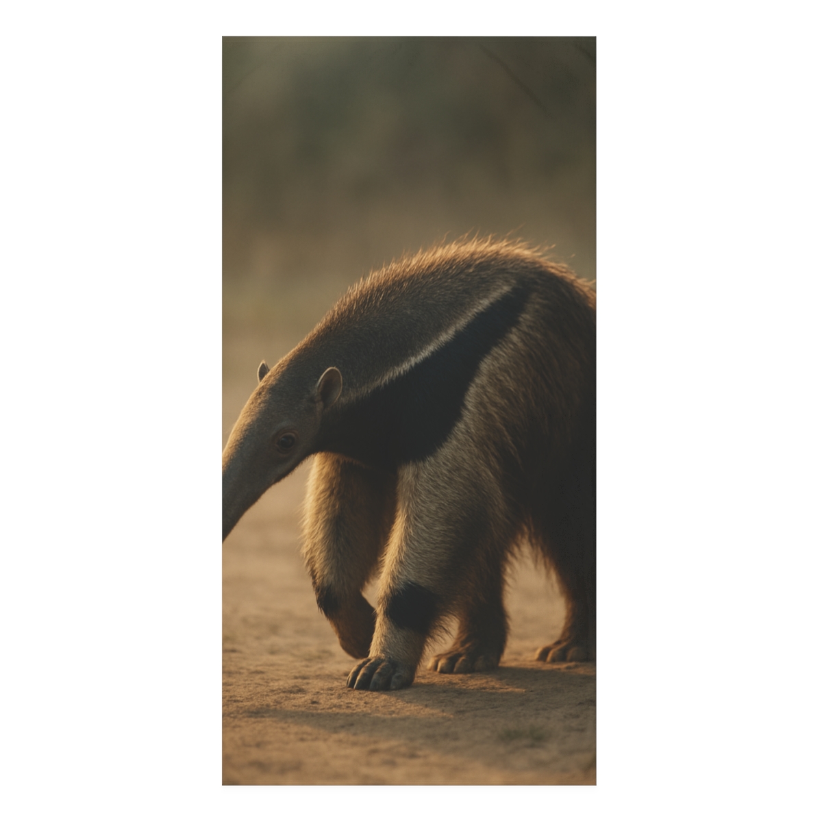 Twilight Brush Giant Anteater decorative home towels