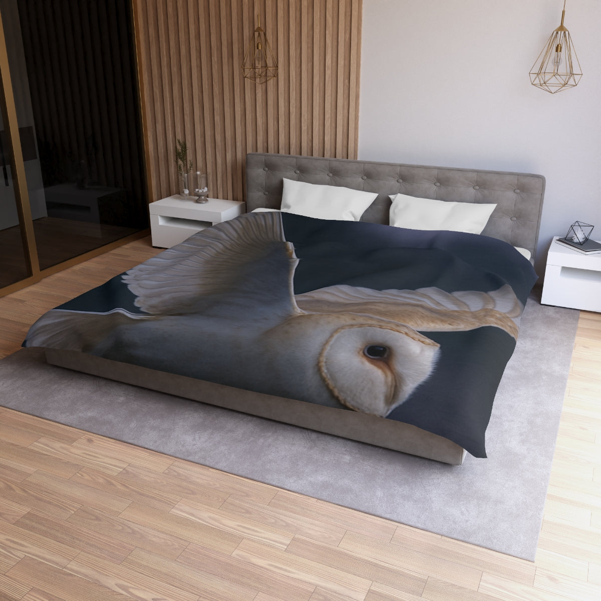 Twilight Glider Barn Owl Duvet