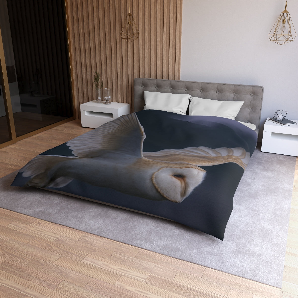 Twilight Glider Barn Owl Duvet