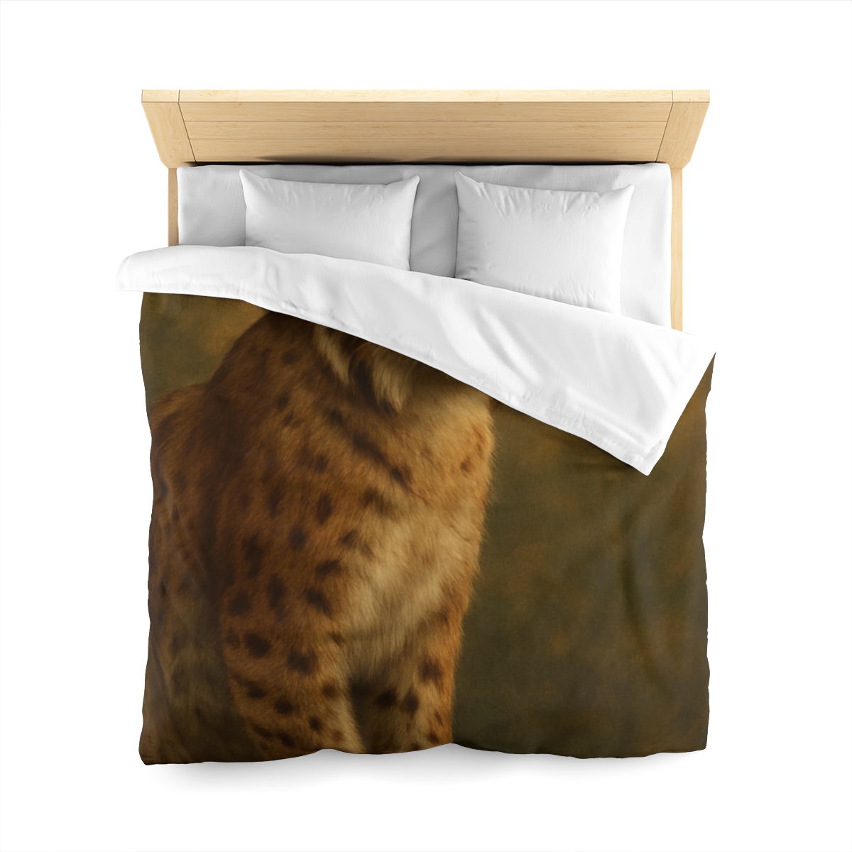 Twilight Prowler Lynx personalized bedding duvets
