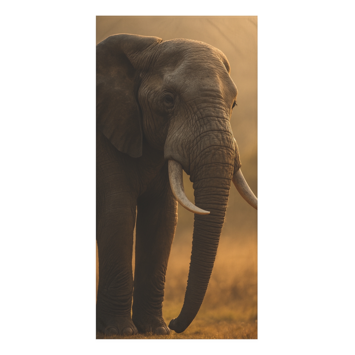Twilight Sentinel Elephant designer printed towels