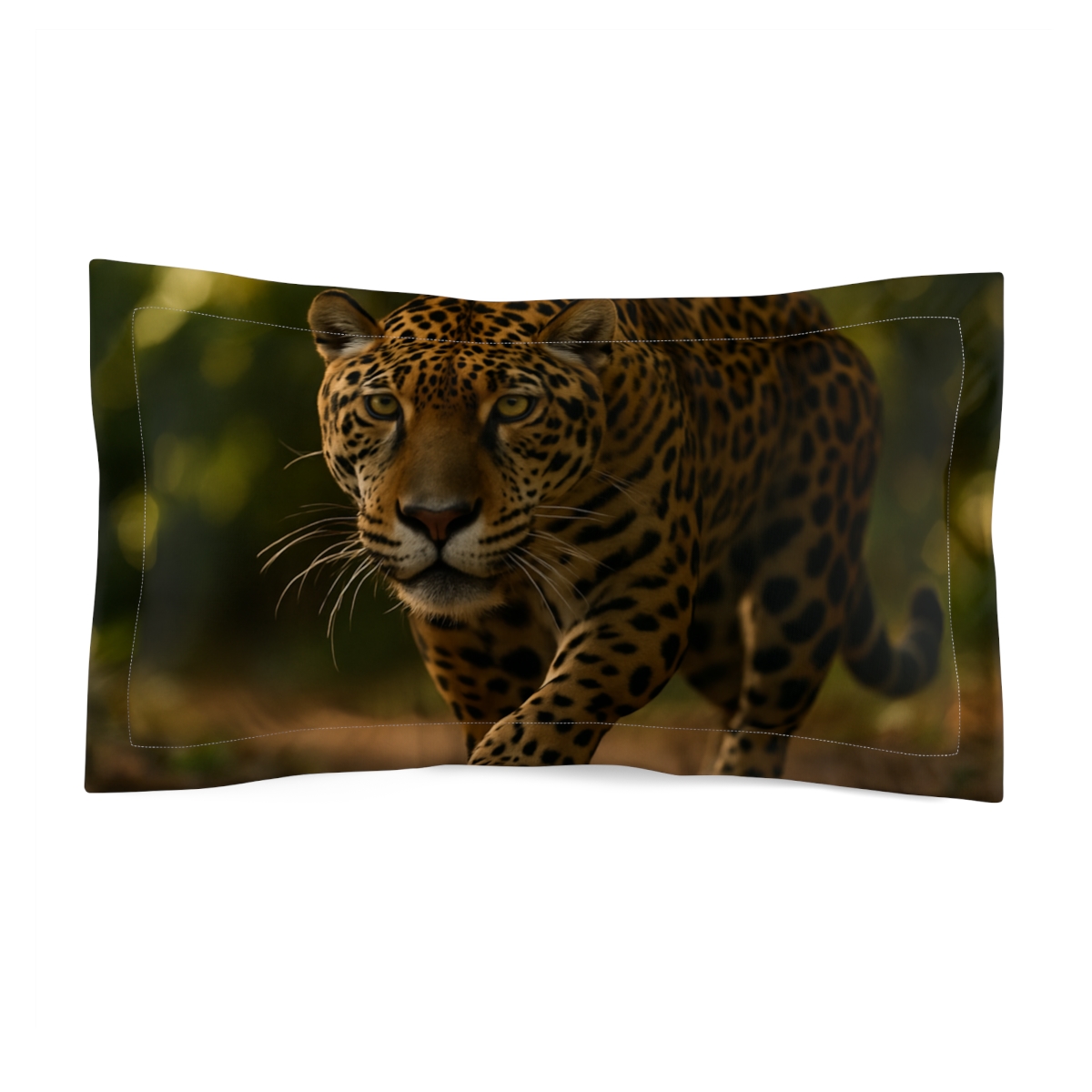 Twilight Veil Jaguar stylish throw pillows