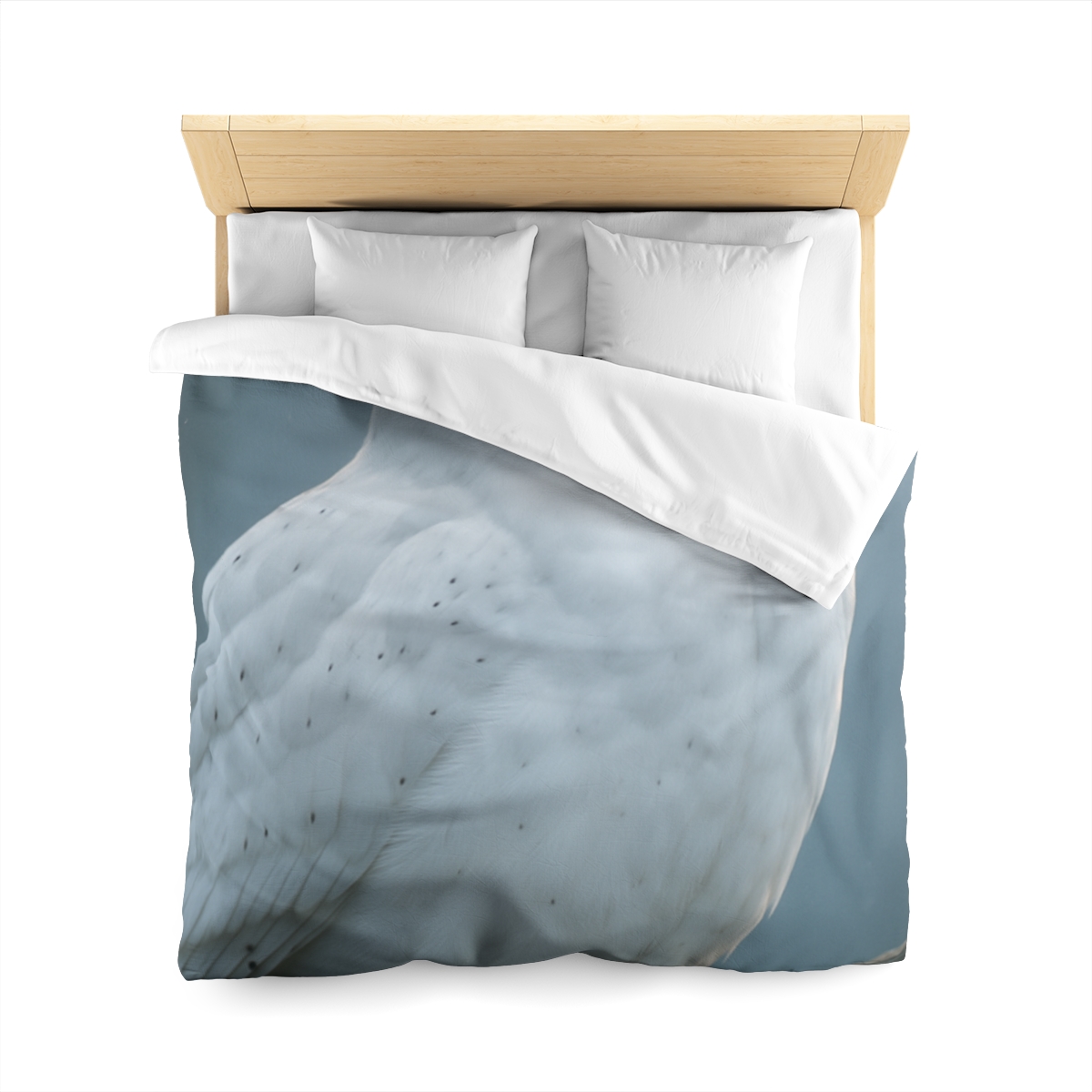 Twilight Watcher Snowy Owl stylish duvet covers