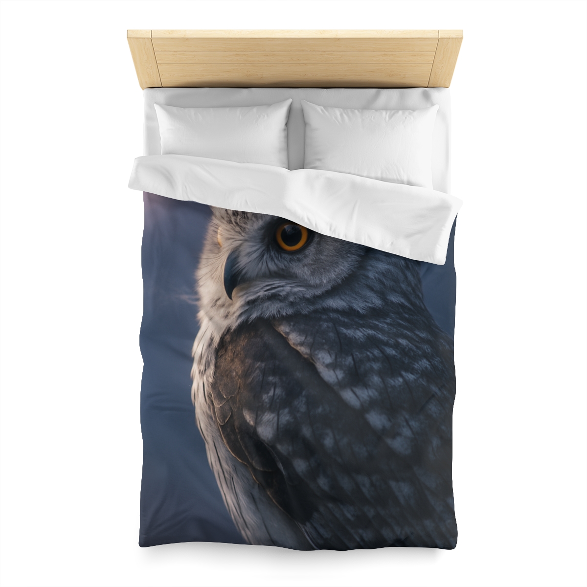 Twilight Watcher Snowy Owl duvets for gifts