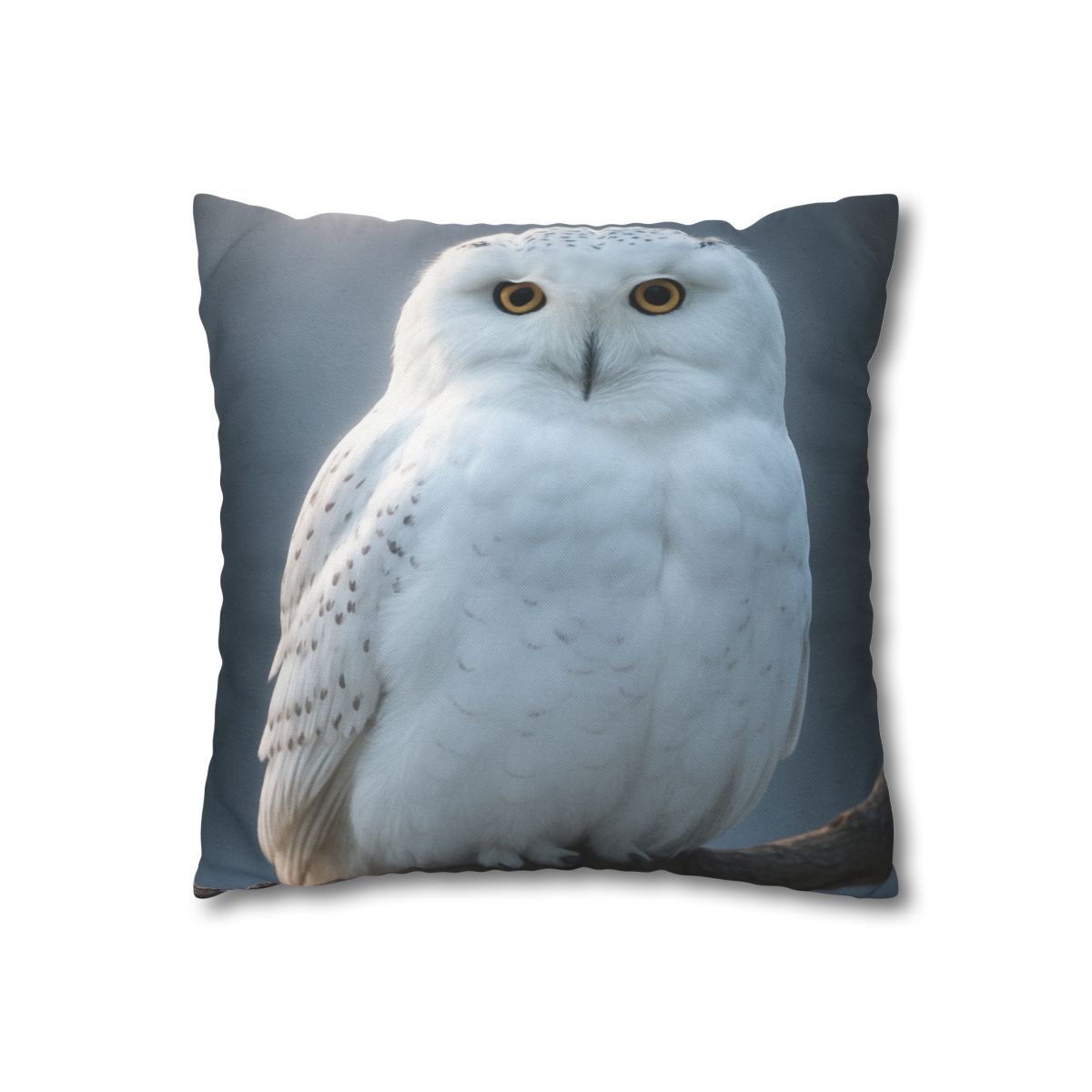 Twilight Watcher Snowy Owl custom pillow cases