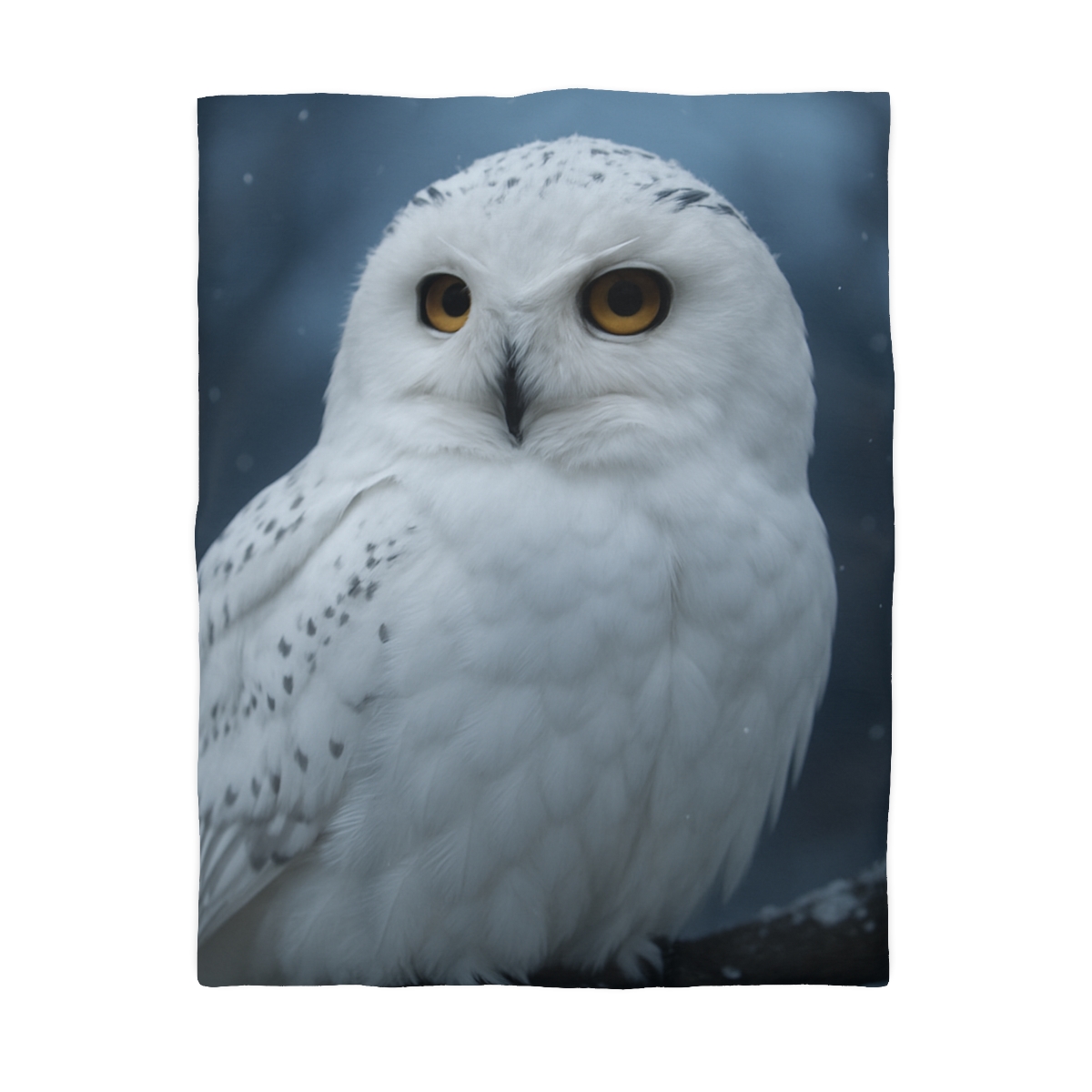 Twilight Watcher Snowy Owl trendy bedroom duvets