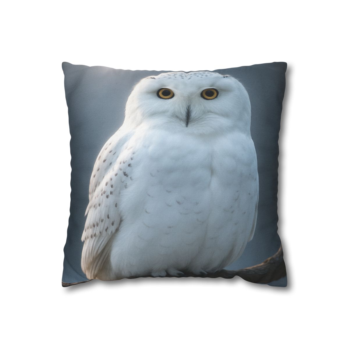 Twilight Watcher Snowy Owl custom pillow cases