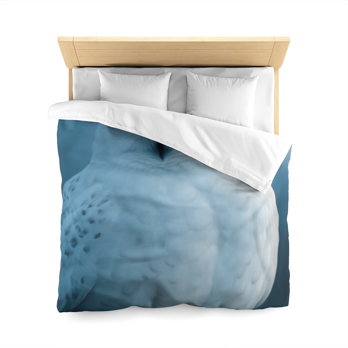 Twilight Watcher Snowy Owl stylish duvet covers