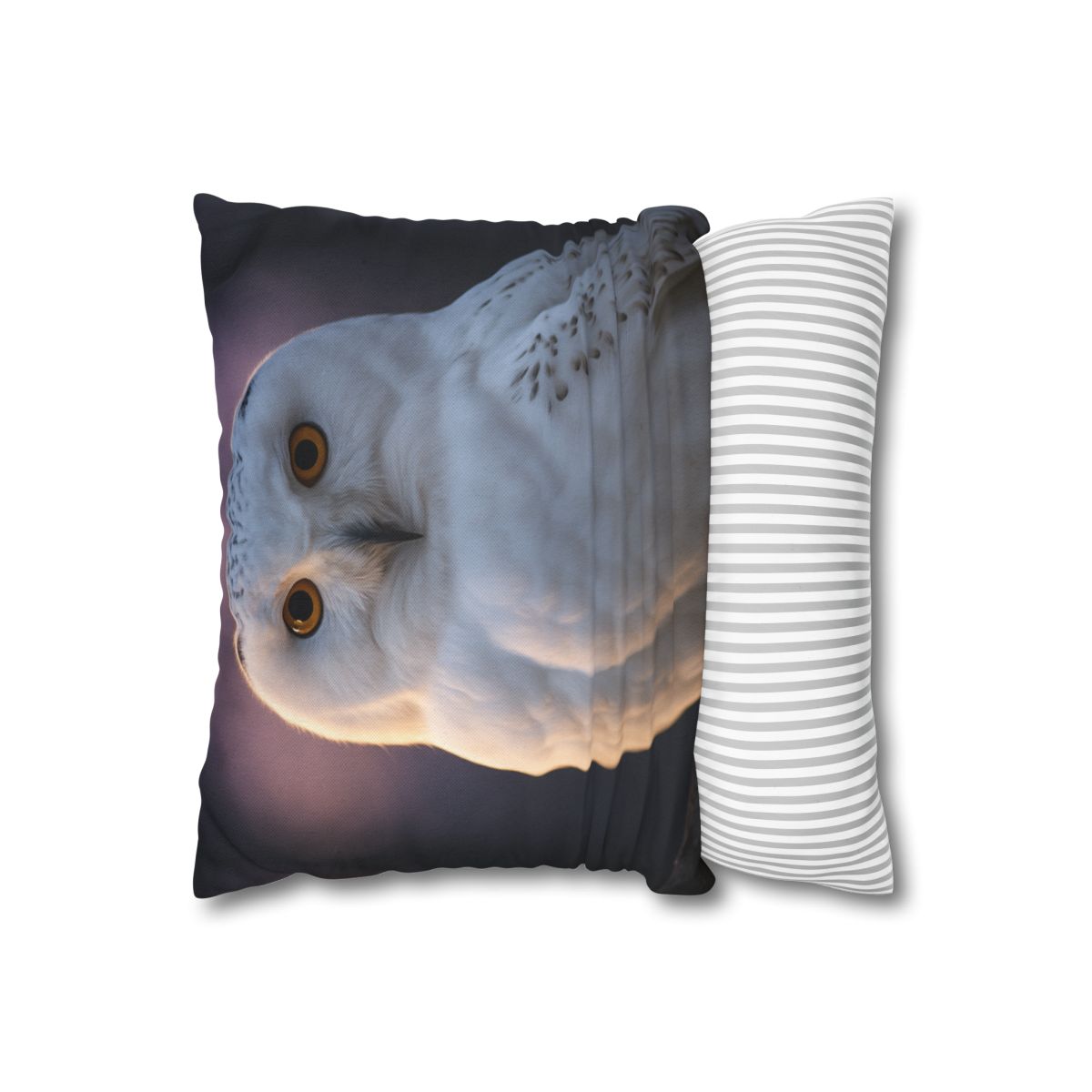 Twilight Watcher Snowy Owl unique gift pillow cases