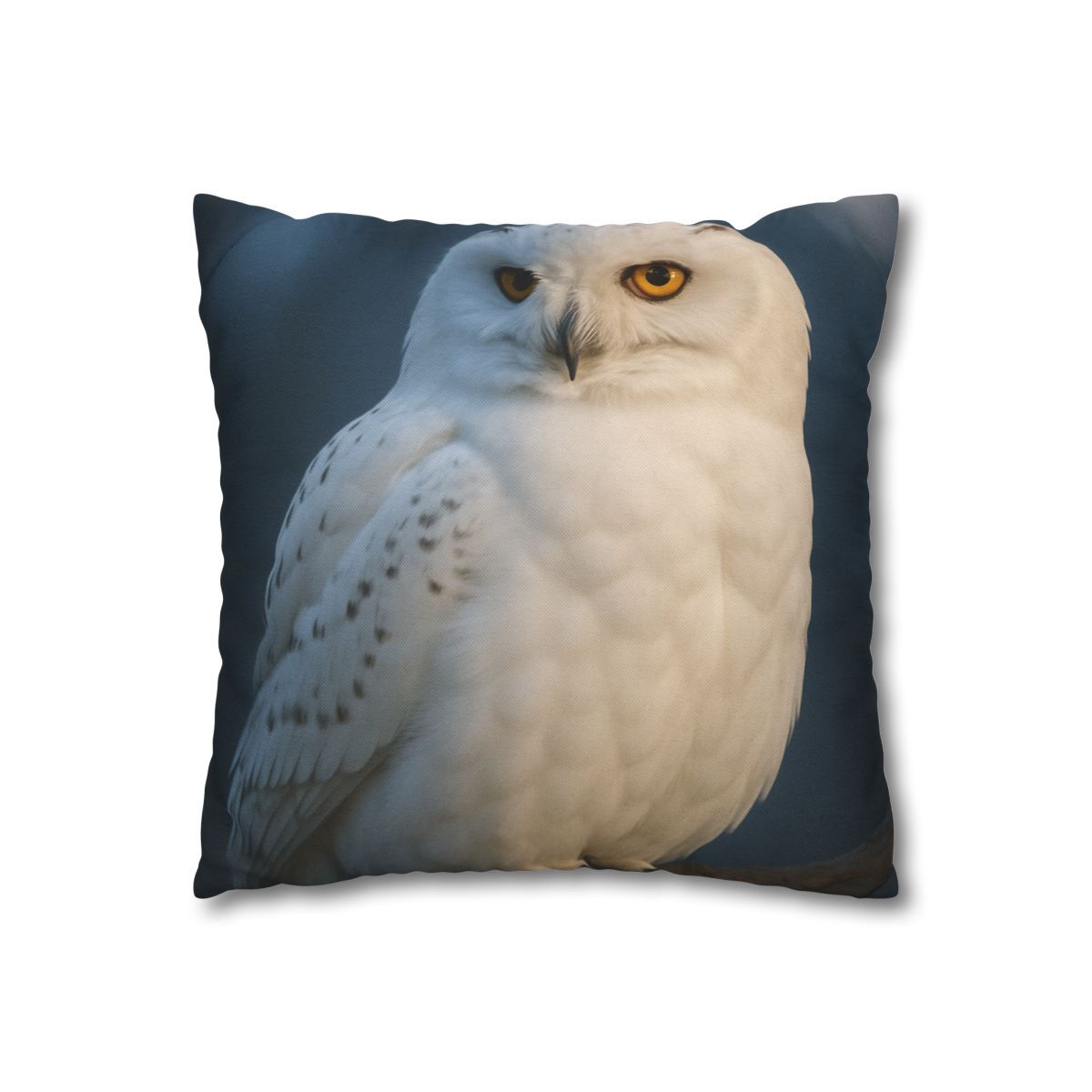 Twilight Watcher Snowy Owl custom pillow cases