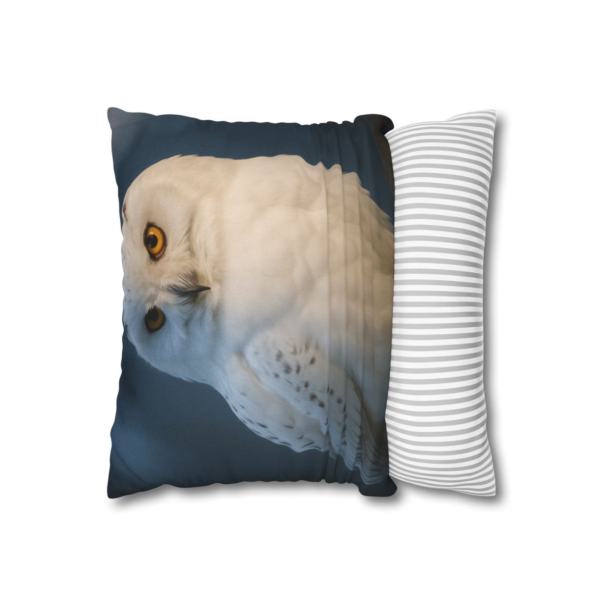 Twilight Watcher Snowy Owl custom pillow cases