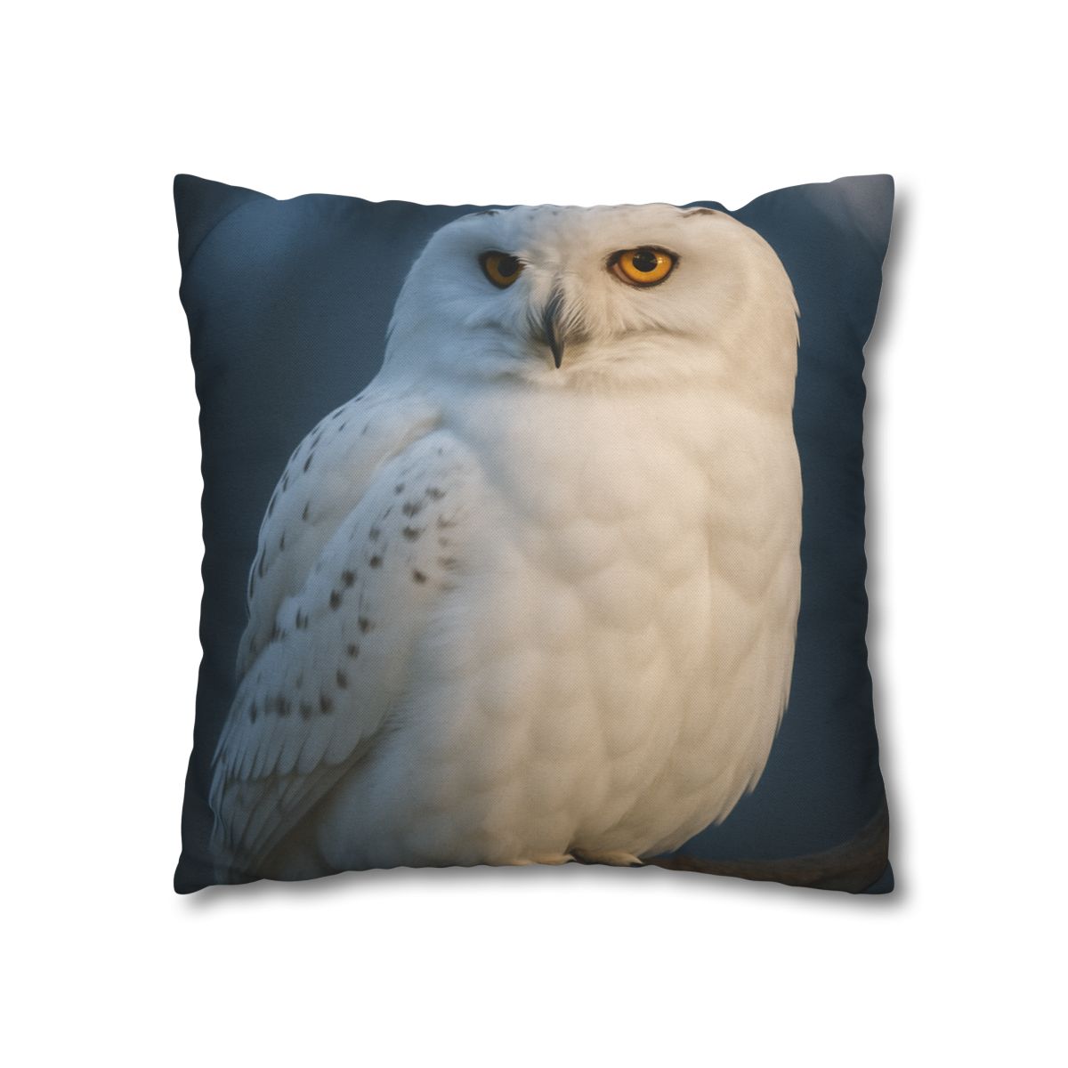 Twilight Watcher Snowy Owl custom pillow cases