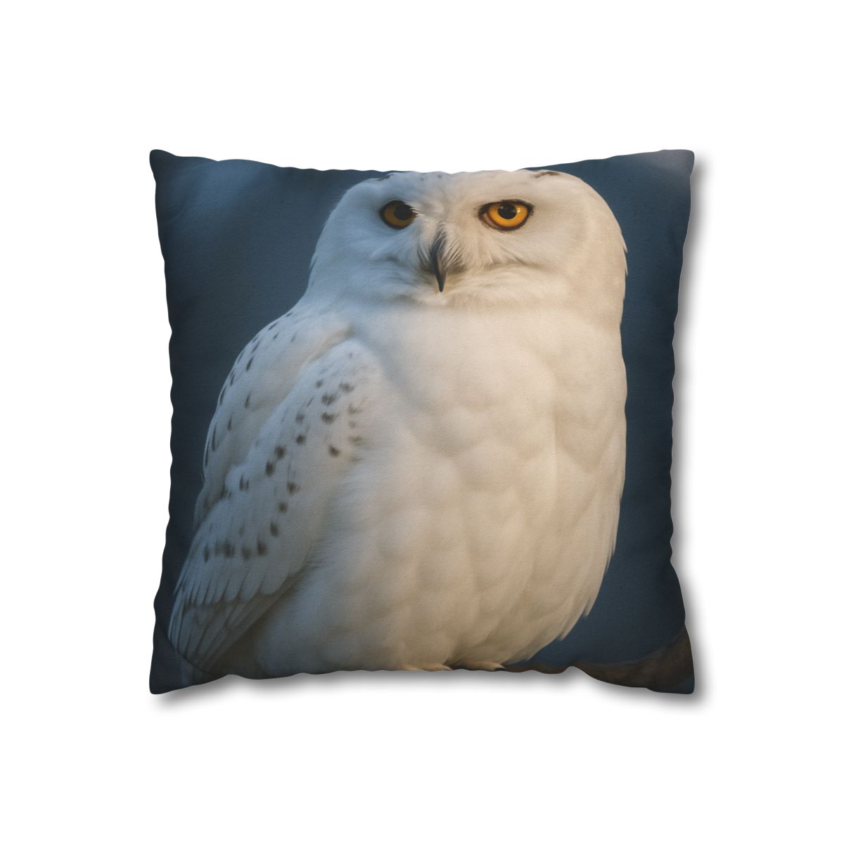 Twilight Watcher Snowy Owl custom pillow cases