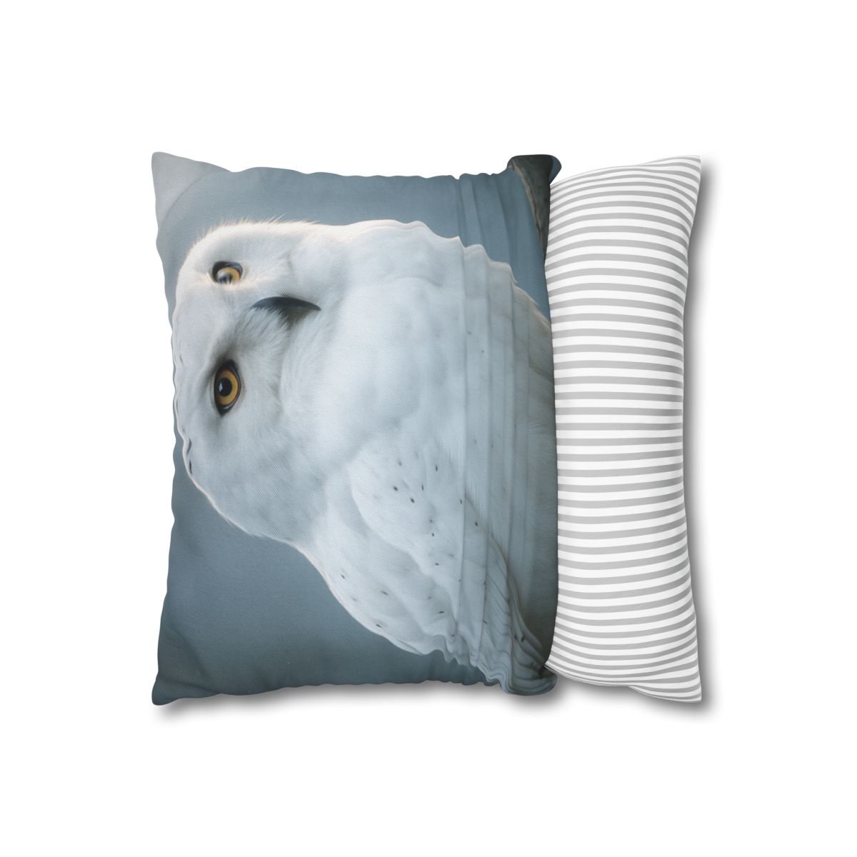 Twilight Watcher Snowy Owl custom pillow cases