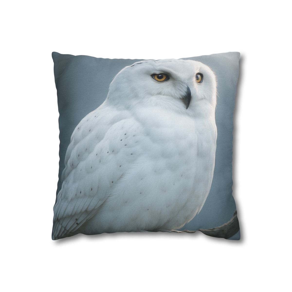 Twilight Watcher Snowy Owl custom pillow cases